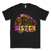 Black football sister Classic Tee - OliviaCreatesArt