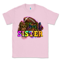 Bubblegum Pink football sister Classic Tee - OliviaCreatesArt
