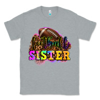 Heather Grey football sister Classic Tee - OliviaCreatesArt