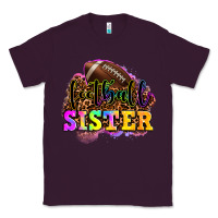 Plum football sister Classic Tee - OliviaCreatesArt