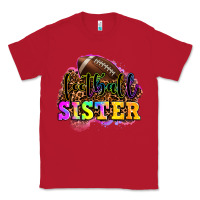 Red football sister Classic Tee - OliviaCreatesArt