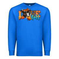 True Royal love fall holstein cow Premium Sweatshirt - Jasminsmagicworld