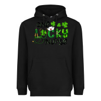 Black Saint Patricks One Lucky Nurse Heavyweight Hoodie - RanaPortraitStore