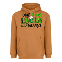 Meerkat Saint Patricks One Lucky Nurse Heavyweight Hoodie - RanaPortraitStore