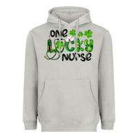 Moon Dust Saint Patricks One Lucky Nurse Heavyweight Hoodie - RanaPortraitStore