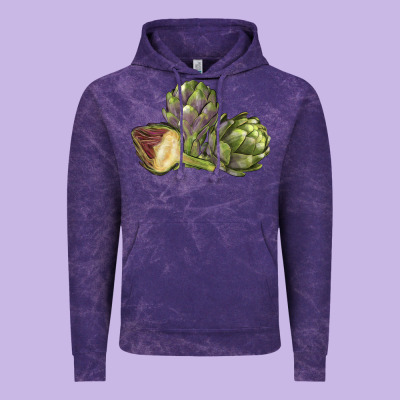 Artichoke Vintage Hoodie Designed By Lillyallendesigns