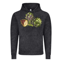 Vintage Black Artichoke Vintage Hoodie - LillyAllenDesigns