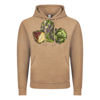 Vintage Coffee Artichoke Vintage Hoodie - LillyAllenDesigns