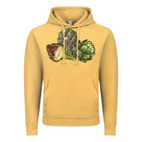 Vintage Mustard Artichoke Vintage Hoodie - LillyAllenDesigns