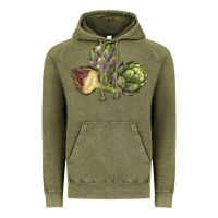 Vintage Olive Artichoke Vintage Hoodie - LillyAllenDesigns