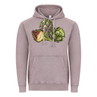 Vintage Zinc Artichoke Vintage Hoodie - LillyAllenDesigns