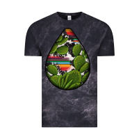 Cloud Black mexican teardrop  5 Vintage Tee - BundleAndBundleShop