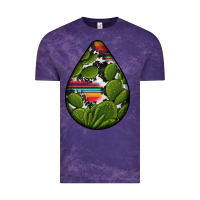 Cloud Purple mexican teardrop  5 Vintage Tee - BundleAndBundleShop