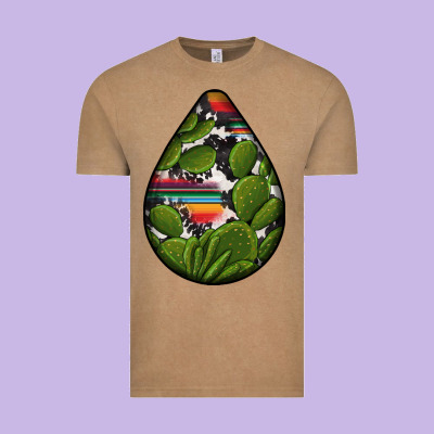 Mexican Teardrop  5 Vintage Tee Designed By Bundleandbundleshop