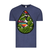 Vintage Denim mexican teardrop  5 Vintage Tee - BundleAndBundleShop