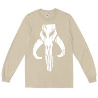 Mushroom mandorian skull Long Sleeve Tee - artisFamous