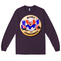Plum bozo for president Long Sleeve Tee - artisFamous