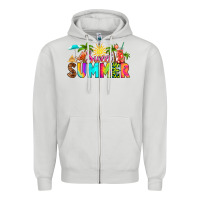 Dove Grey sweet summer Zipper Hoodie - RanaPortraitStore