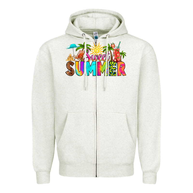 Sweet Summer Zipper Hoodie by RanaPortraitStore | Teevron