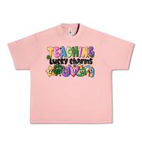 Salmon Teaching Lucky Charms Urban Heavy Tee - CowhideDigitalArt