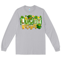 Moon Dust Lucky Vibes Long Sleeve Tee - CowhideDigitalArt