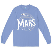 Colony Blue mars Long Sleeve Tee - artisFamous