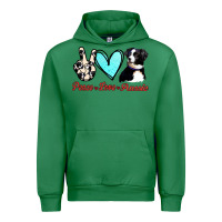 Emerald Peace Love Aussie Urban Hoodie - Jasminsmagicworld
