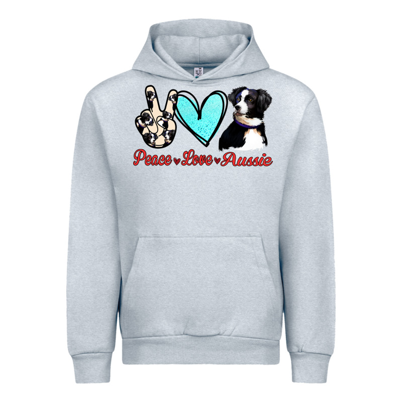 Peace Love Aussie Urban Hoodie by Jasminsmagicworld | Teevron