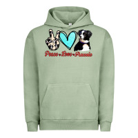 Pigment Oil Green Peace Love Aussie Urban Hoodie - Jasminsmagicworld