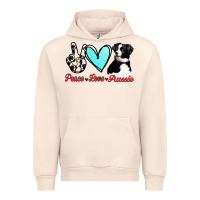 Sandshell Peace Love Aussie Urban Hoodie - Jasminsmagicworld