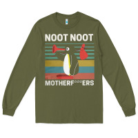 Army Green noot penguin Long Sleeve Tee - artisFamous