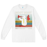 White noot penguin Long Sleeve Tee - artisFamous