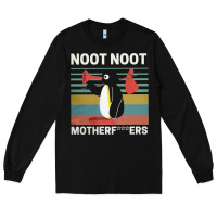 Black noot penguin Long Sleeve Tee - artisFamous