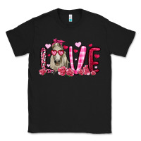 Black valentines day love horse Classic Tee - OliviaCreatesArt