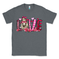 Charcoal Heather valentines day love horse Classic Tee - OliviaCreatesArt