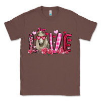 Chestnut valentines day love horse Classic Tee - OliviaCreatesArt