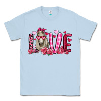 Dusty Blue valentines day love horse Classic Tee - OliviaCreatesArt