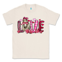 Natural valentines day love horse Classic Tee - OliviaCreatesArt