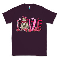 Plum valentines day love horse Classic Tee - OliviaCreatesArt