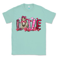 Seafoam valentines day love horse Classic Tee - OliviaCreatesArt
