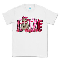 White valentines day love horse Classic Tee - OliviaCreatesArt
