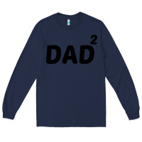 Navy dad squared Long Sleeve Tee - artisFamous