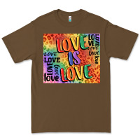 Cacao Pride love is love Premium Tee - FaDigitalArtStudio