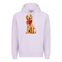 Lilac golden retriever Premium Hoodie - Artiststas