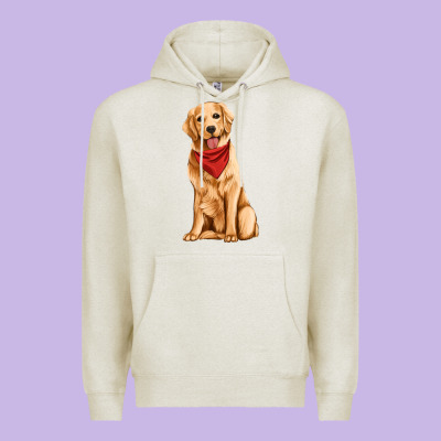 Golden Retriever Premium Hoodie Designed By Artiststas