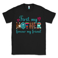 Black first my mother forever my friend Classic Tee - Artiststas