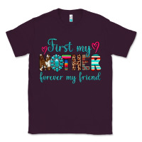 Plum first my mother forever my friend Classic Tee - Artiststas