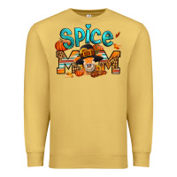 Antique Gold thanksgiving spice mom pilgrim cow Premium Sweatshirt - Jasminsmagicworld