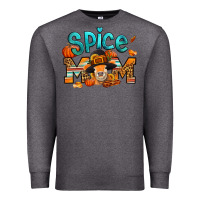 Charcoal Heather thanksgiving spice mom pilgrim cow Premium Sweatshirt - Jasminsmagicworld