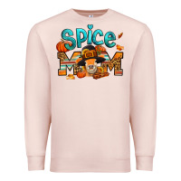 Pale Pink thanksgiving spice mom pilgrim cow Premium Sweatshirt - Jasminsmagicworld